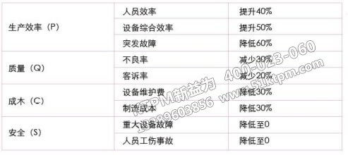 TPM咨詢成果 TPM咨詢成果