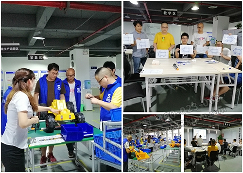 精益道場(chǎng)現(xiàn)場(chǎng)模擬實(shí)操 精益道場(chǎng)現(xiàn)場(chǎng)模擬實(shí)操