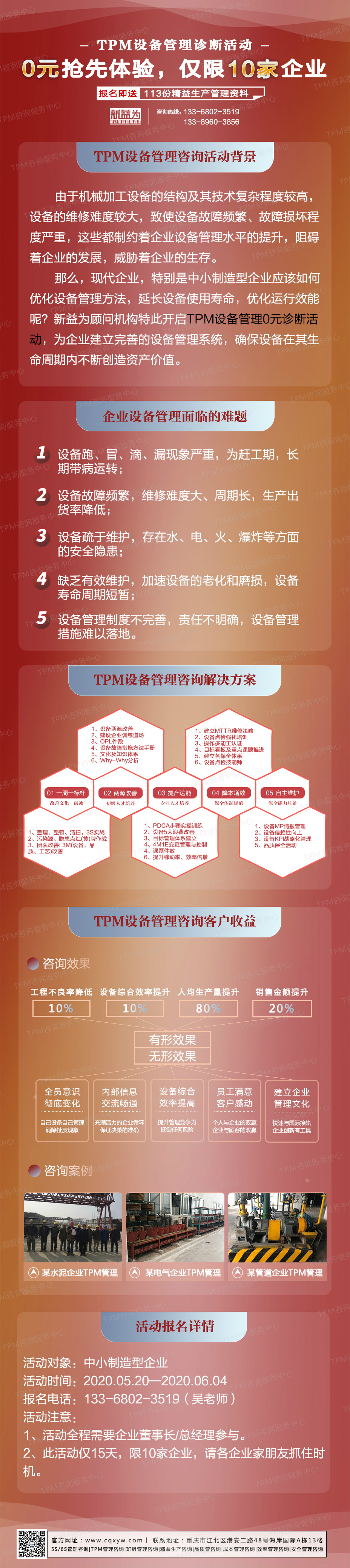 TPM設備管理免費診斷活動 TPM設備管理免費診斷活動